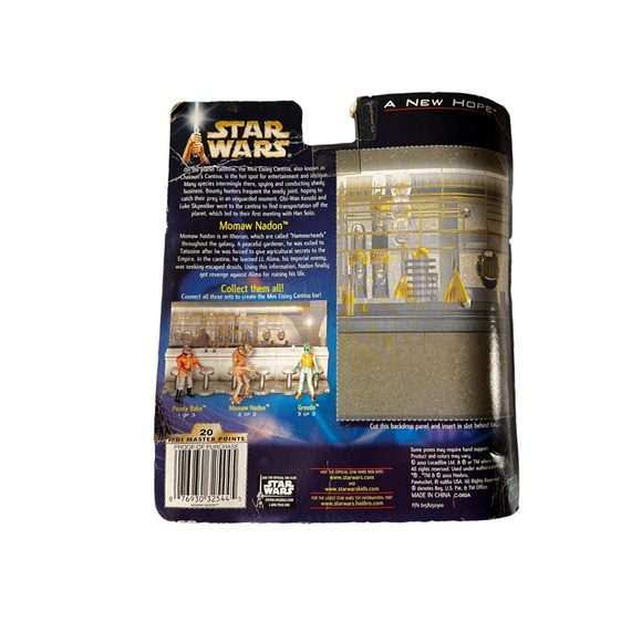 Vintage Star Wars, A New Hope, Momaw Nadon with Cantina Bar Section. - Picture 6 of 7